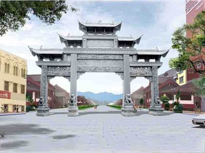 石雕栏杆、石拱桥、石栏杆