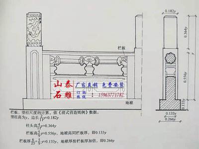 石雕栏杆、石拱桥、石栏杆